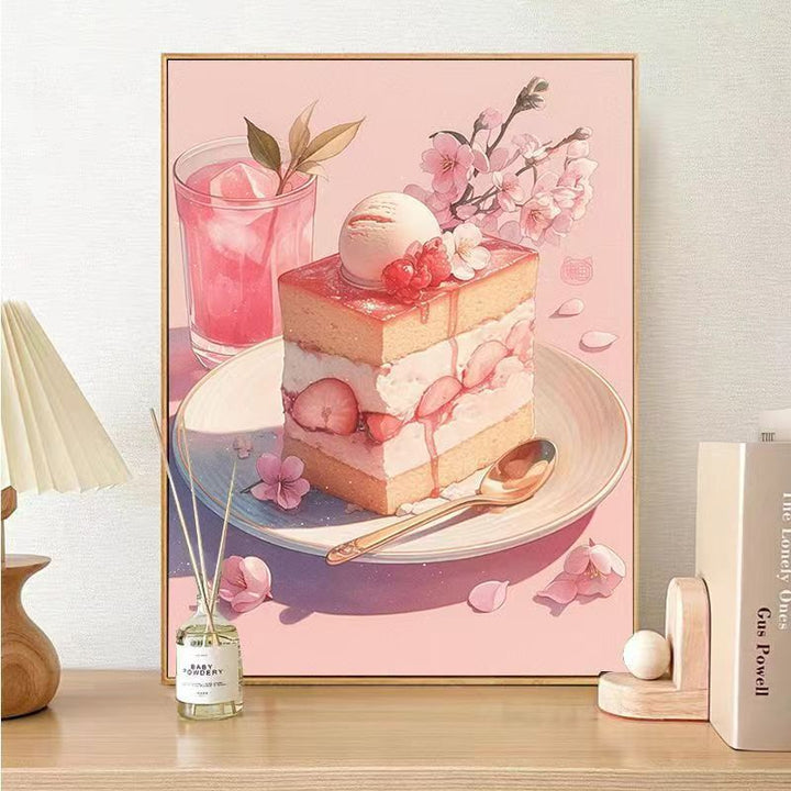 Gourmet Dessert-Themed Canvas Wall Art Stornfield