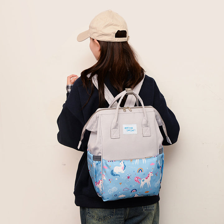 Eclectic Unicorn Design Diaper Backpack Stornfield