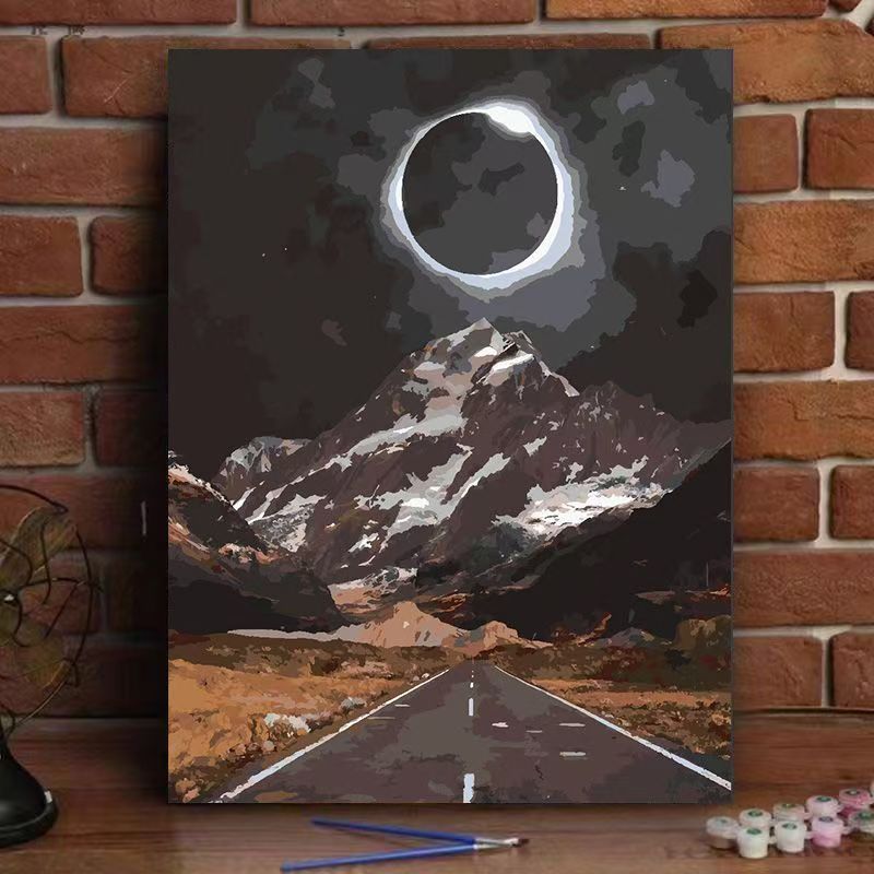 Cosmic Landscape Canvas Art Stornfield