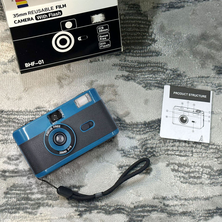 Reusable 35mm Film Camera with Flash Stornfield