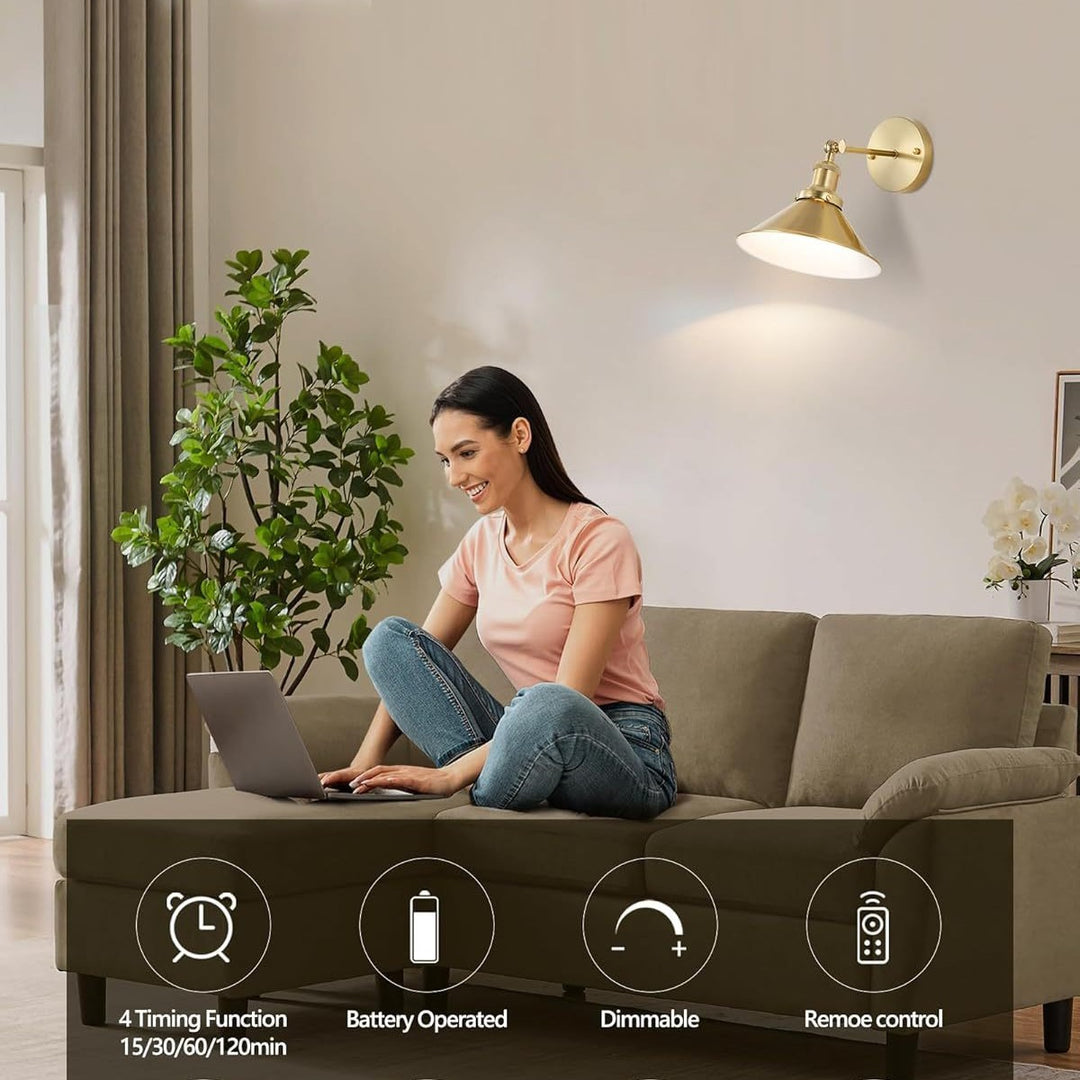 Contemporary Adjustable Wall Lamp