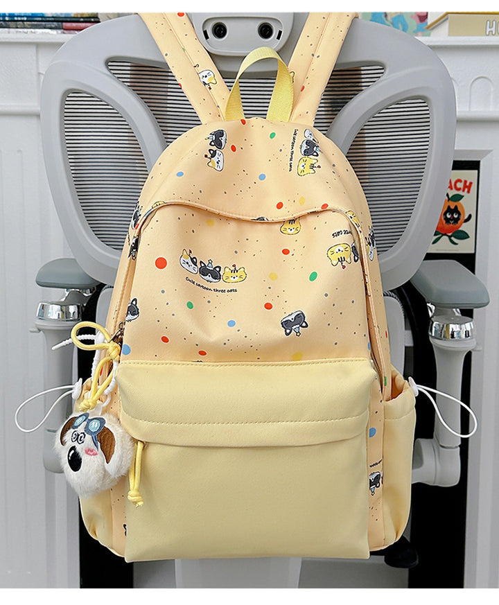Backpack with Cute Cartoon Design and Practical Compartments Stornfield