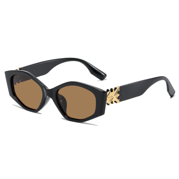 Women's geometric sunglasses with luxurious detail Stornfield