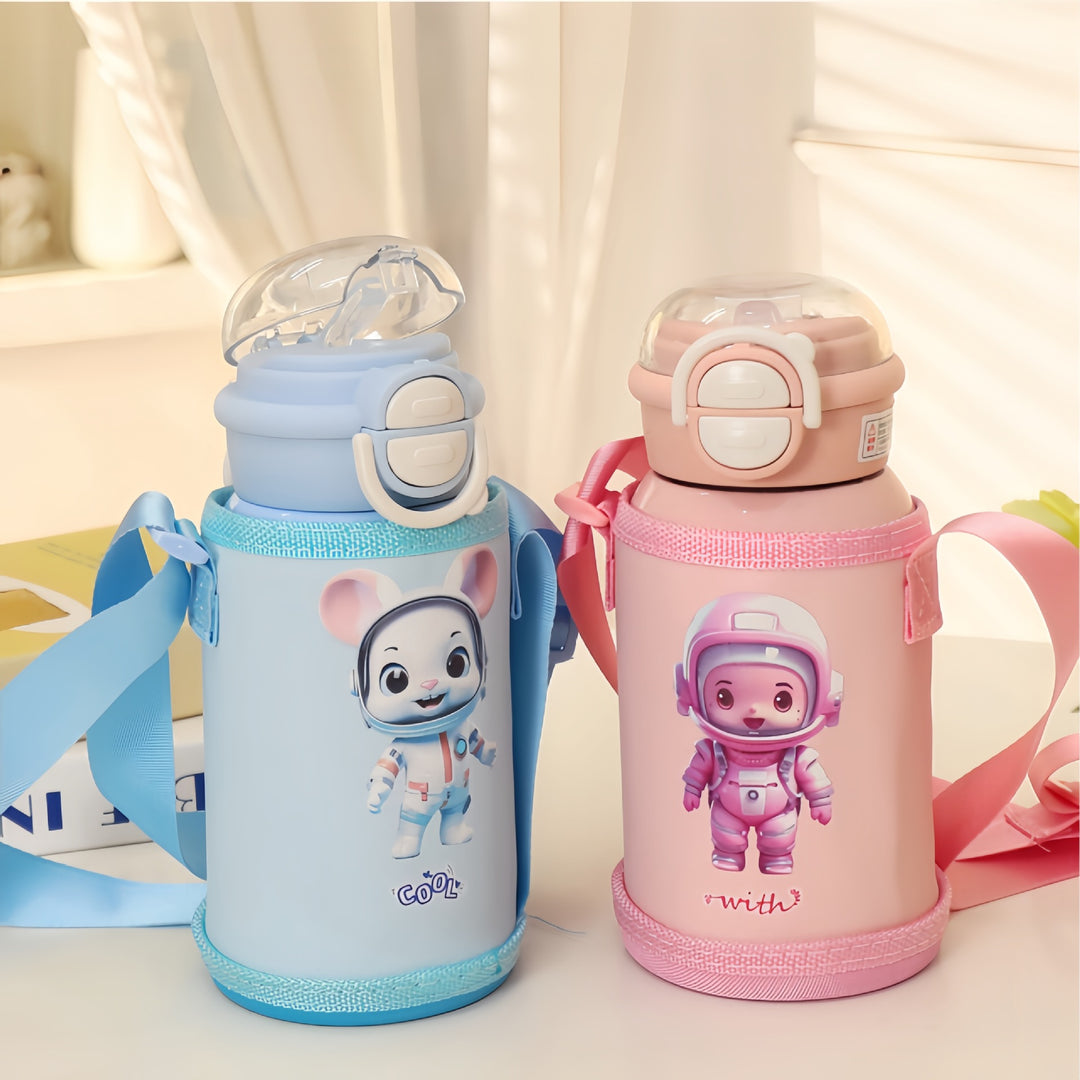 Ladies Insulated Water Bottle with Child-Friendly Design and Adjustable Carrying System Stornfield