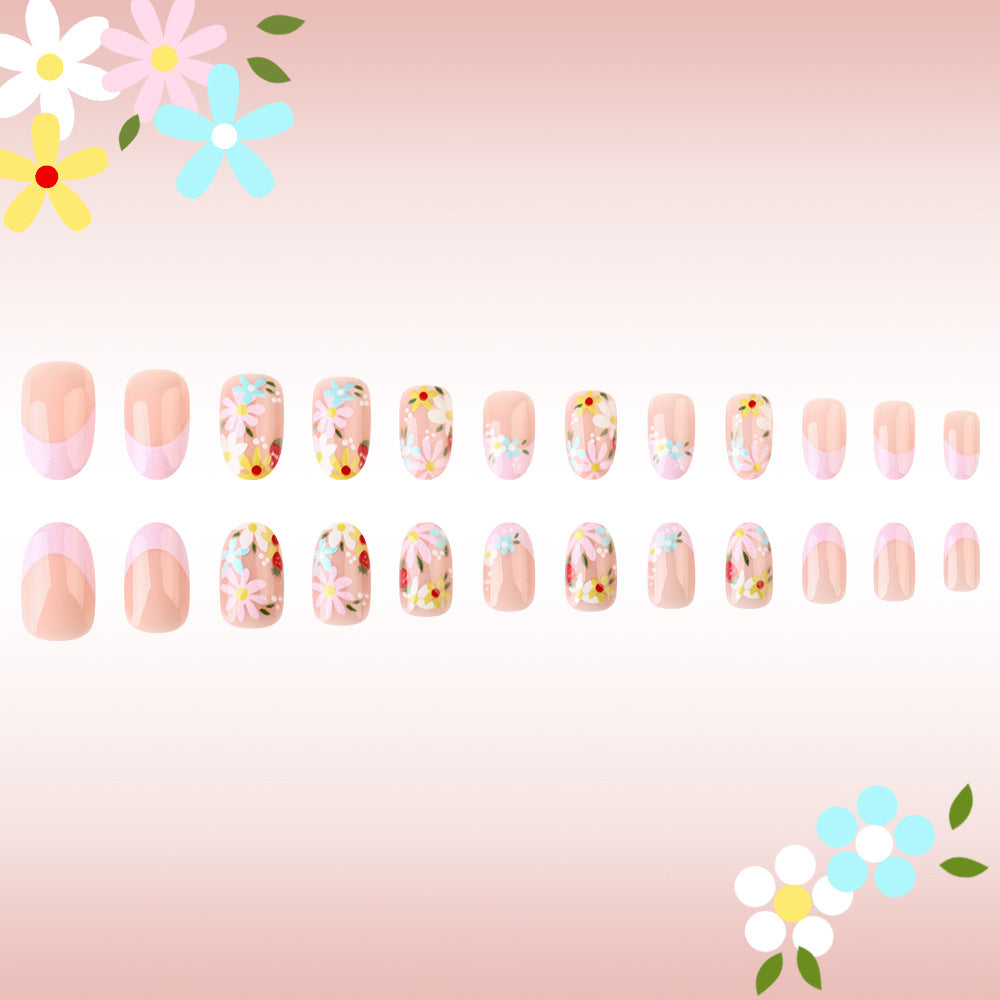 Floral Design Gel Nail Art Set Stornfield