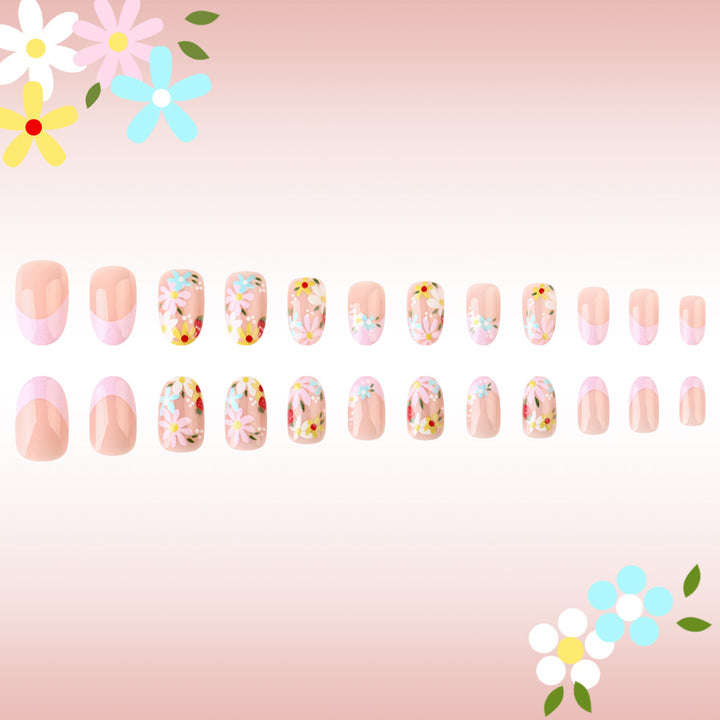 Floral Design Gel Nail Art Set Stornfield