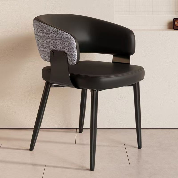 Contemporary Floral Accent Dining Chair Stornfield