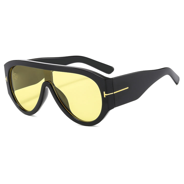 Bold Shield Sunglasses with Statement Design Stornfield