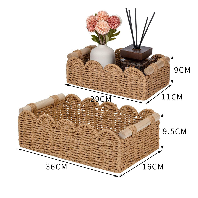Woven Storage Caddy Basket Stornfield
