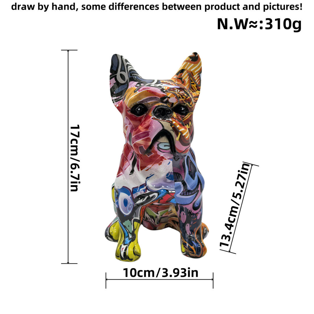 Decorative figure of a French Bulldog Stornfield