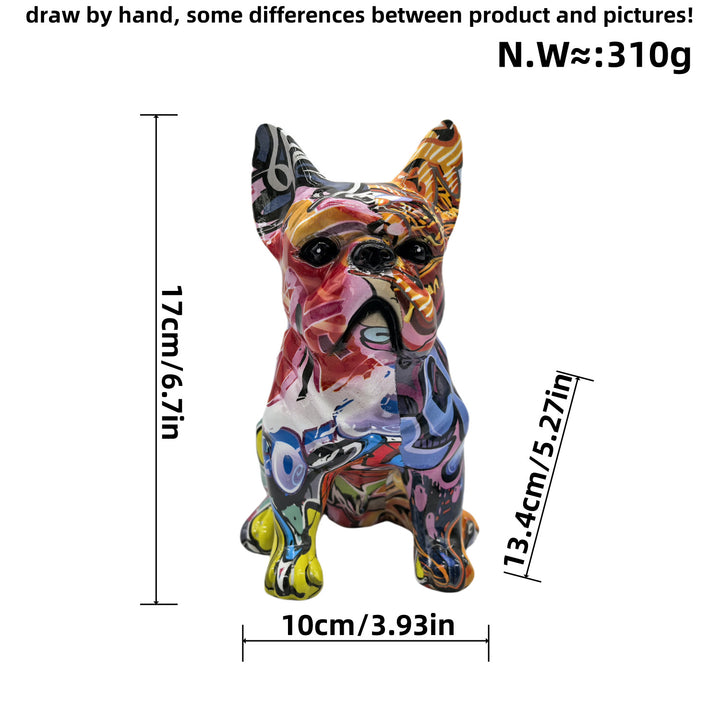 Decorative figure of a French Bulldog Stornfield