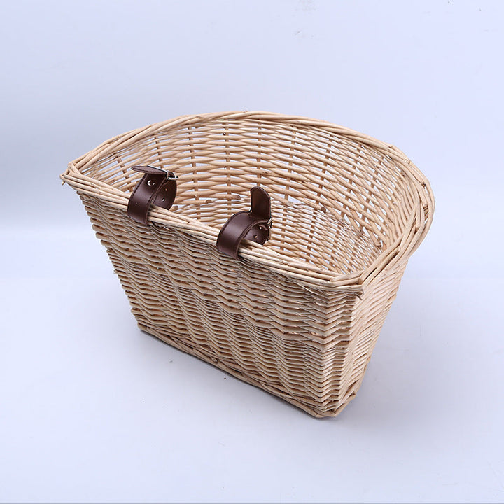 Woven Bicycle Carrier Basket Stornfield