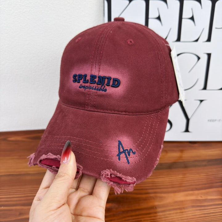 Women's Distressed Graphic Baseball Cap Stornfield