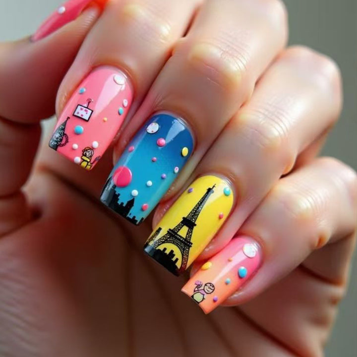Creative Nail Art with Parisian Motifs Stornfield