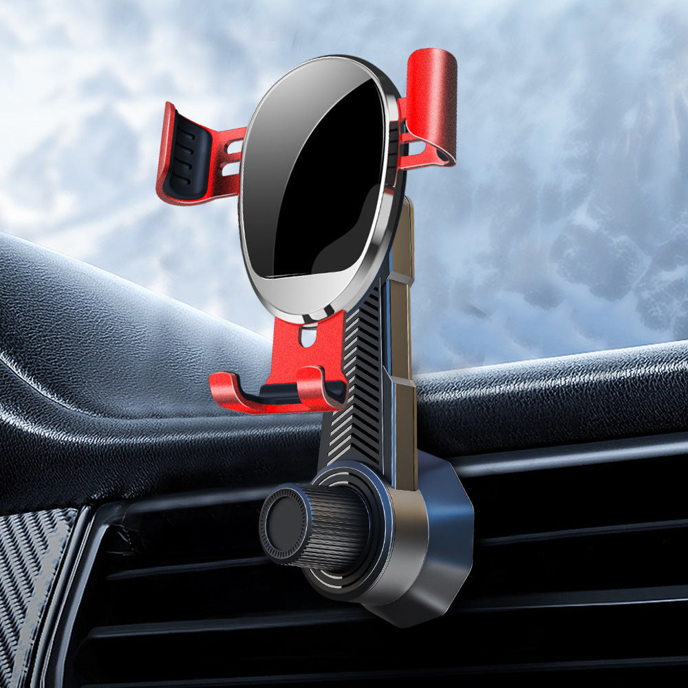 Adjustable gravity air vent smartphone car mount with full rotation joint Stornfield