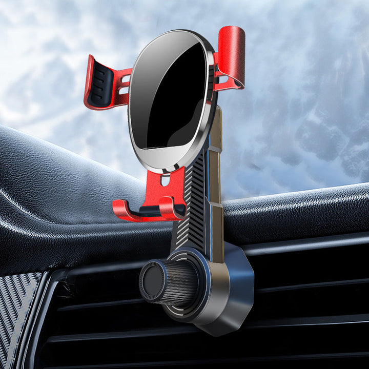 Adjustable gravity air vent smartphone car mount with full rotation joint Stornfield