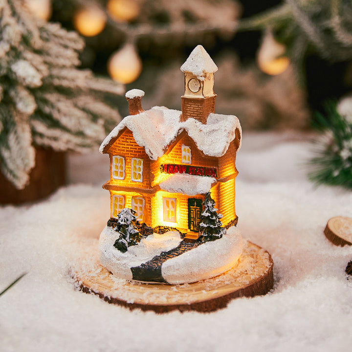 Illuminated Christmas decoration figure Stornfield