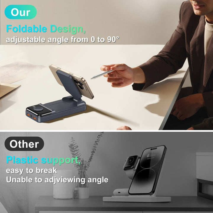 Wireless charger with multifunctional station by Stornfield