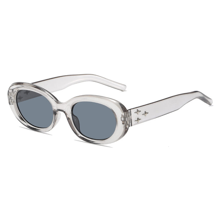Retro Oval Frame Sunglasses Stornfield