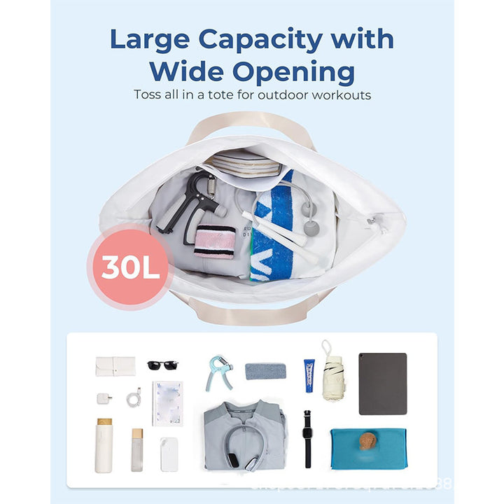 Multifunctional shopping bag with insulated compartments Stornfield