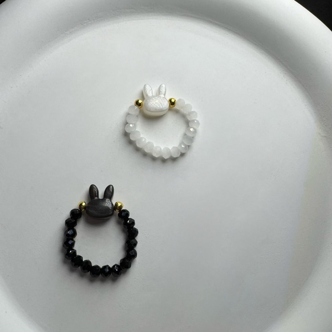 Cute Rabbit Charm Beaded Bracelet Stornfield