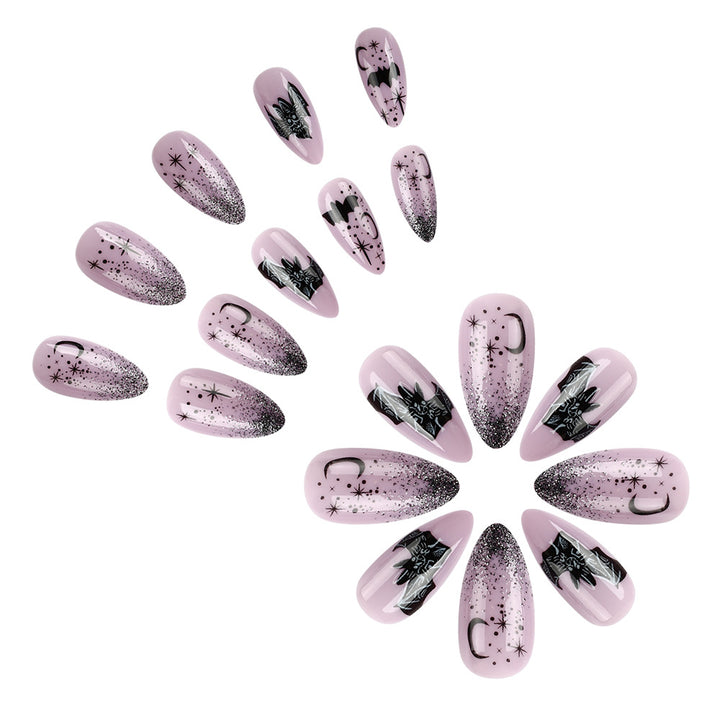 Festive Themed Press-On Nails Stornfield