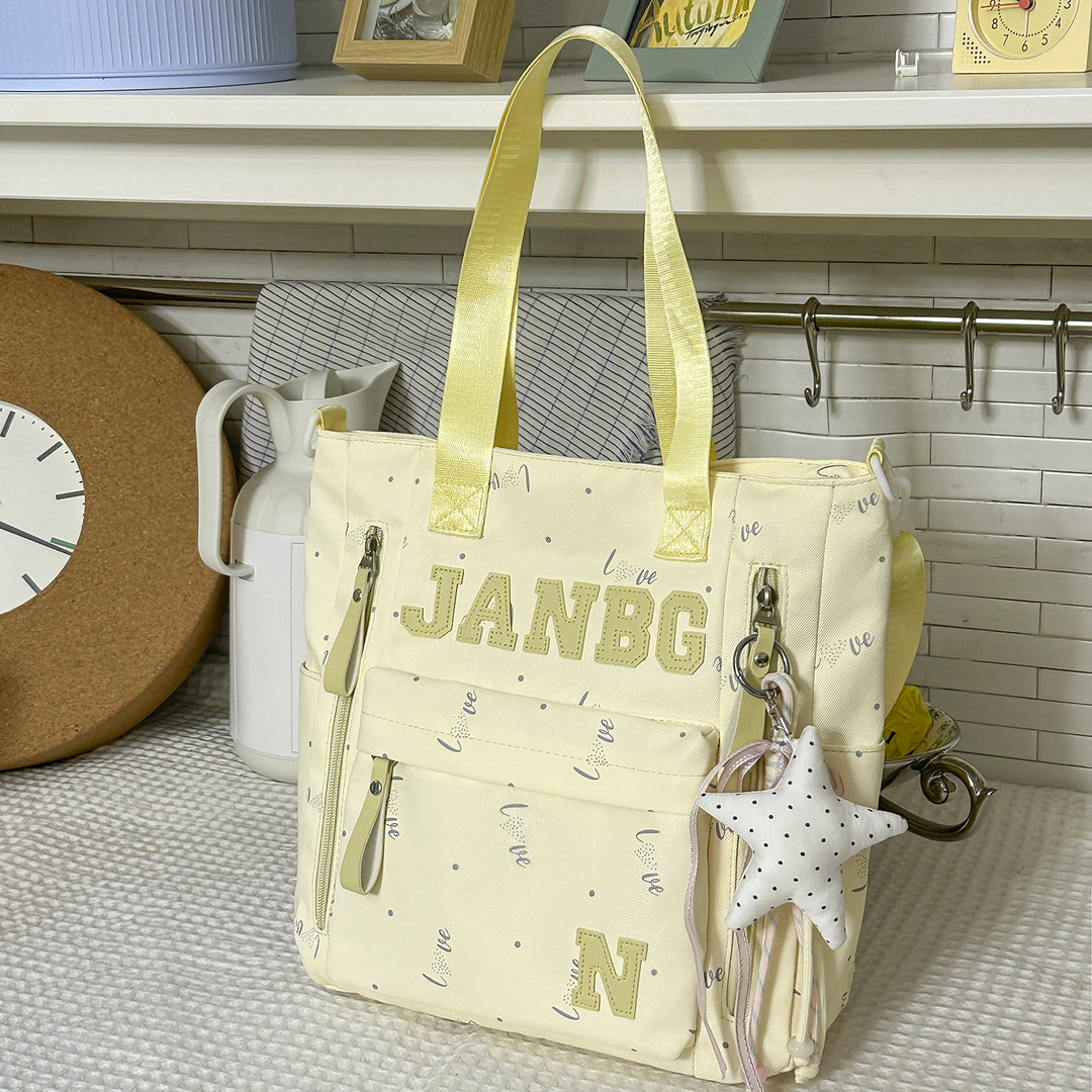 Stylish Non-Transparent Fabric Backpack Stornfield