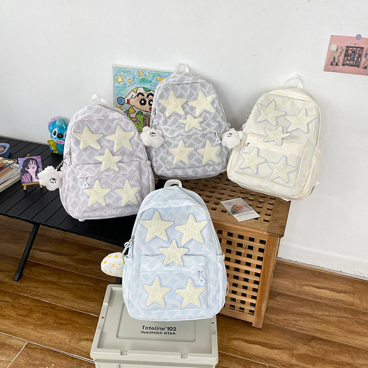 Backpack with Stylish Star Design and Comfortable Carrying System Stornfield