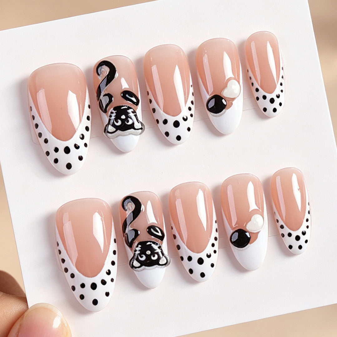 Creative nail art kit with cute animal motifs Stornfield