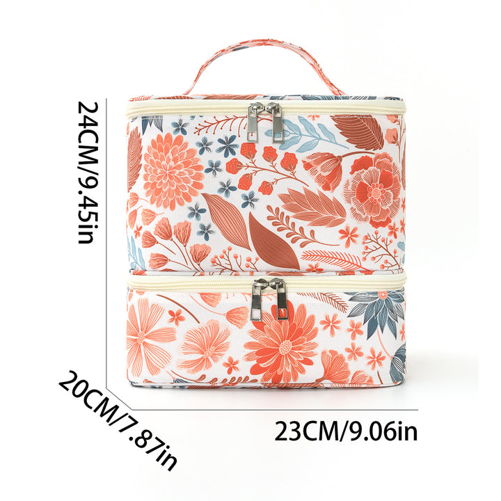 Cosmetic Organizer Bag with Sealed Compartments Stornfield