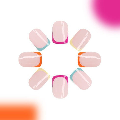 Creative French Tip Nail Art Stornfield