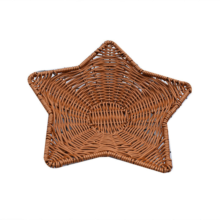 Handmade Star-Shaped Woven Basket Stornfield