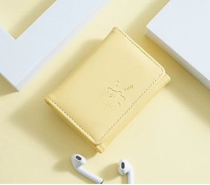 Cute Leather Tri-Fold Wallet Stornfield