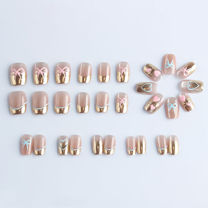 Premium Decorative Press-On Nail Art Stornfield