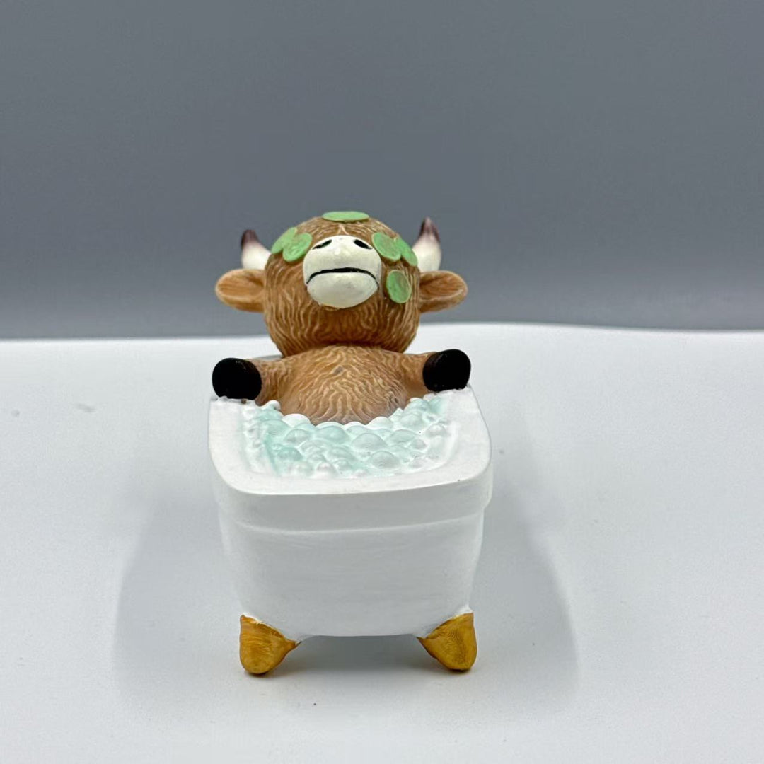 Duck figure in stylish relaxation bath Stornfield