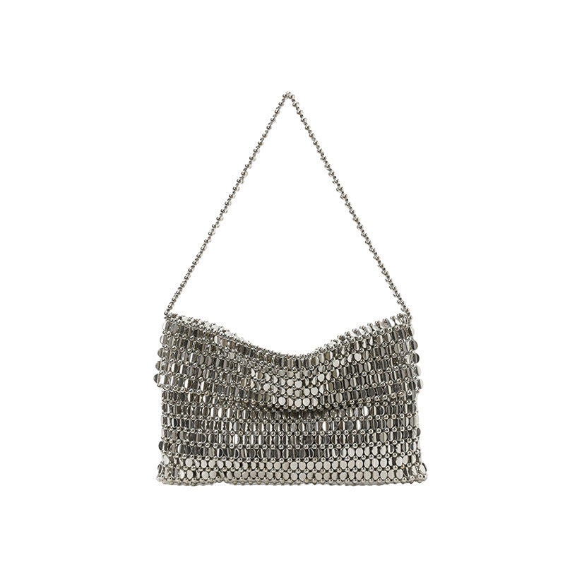 Metal Mesh Evening Clutch
