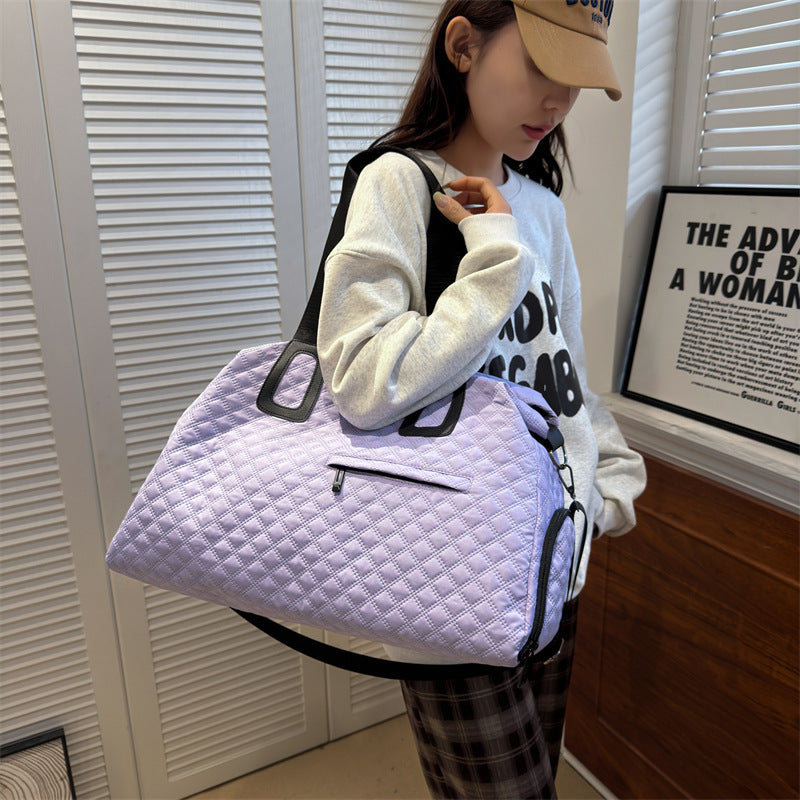 Stylish Quilted Travel Duffel Bag Stornfield