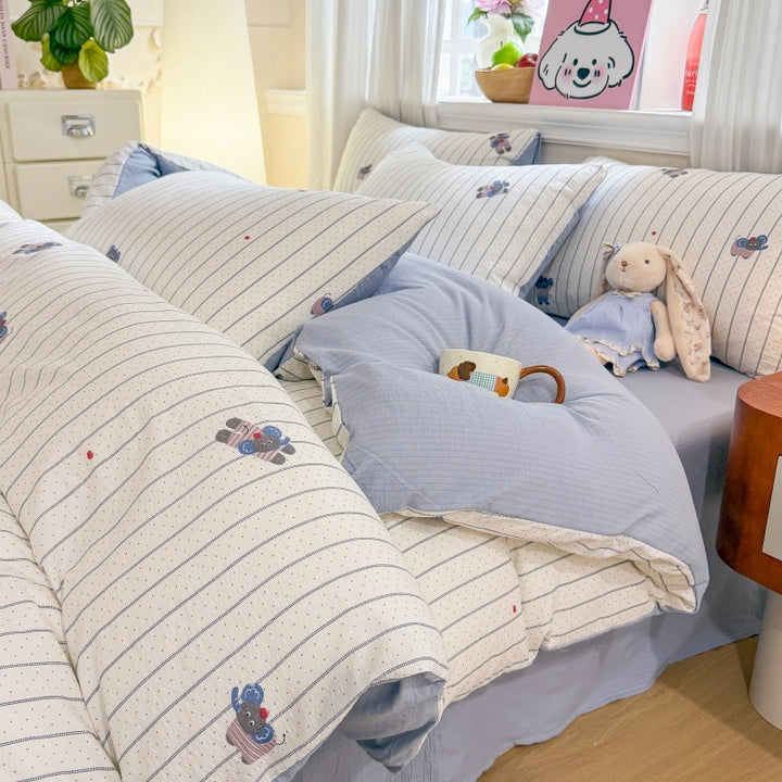Cartoon-Themed Bedding Set