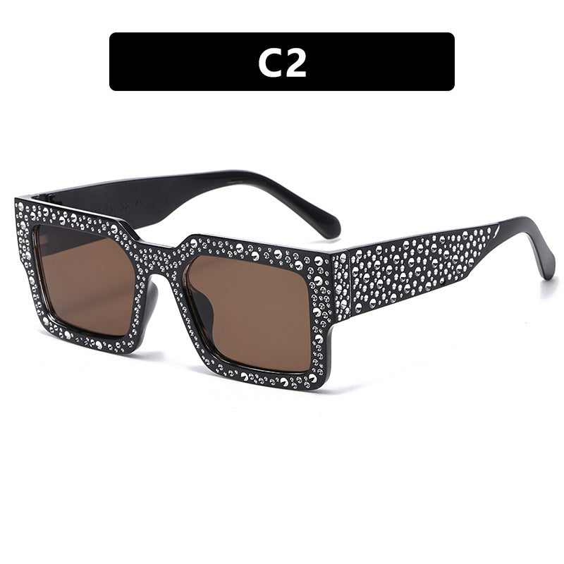 Women's extravagant sunglasses with sparkling accent Stornfield