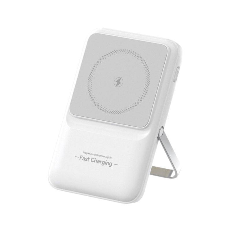 Portable power bank with magnetic charging technology and integrated cable management Stornfield