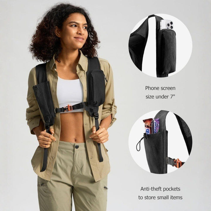 Travel leisure backpack with practical compartments Stornfield