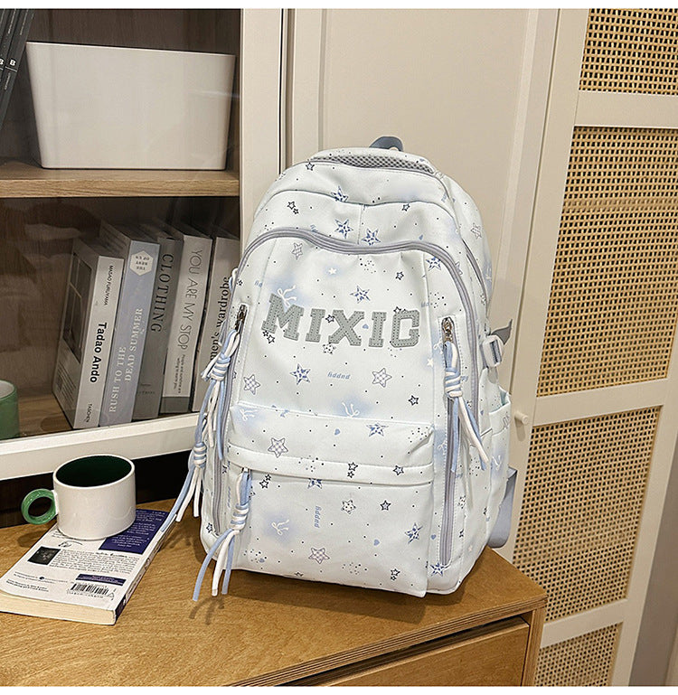 Trendy Illustrated Graphic Backpack Stornfield