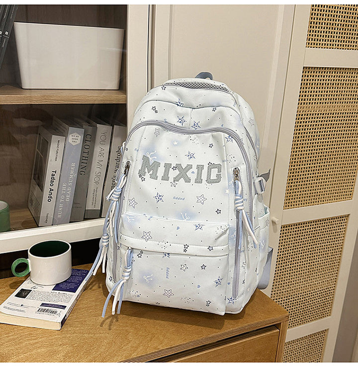 Trendy Illustrated Graphic Backpack Stornfield
