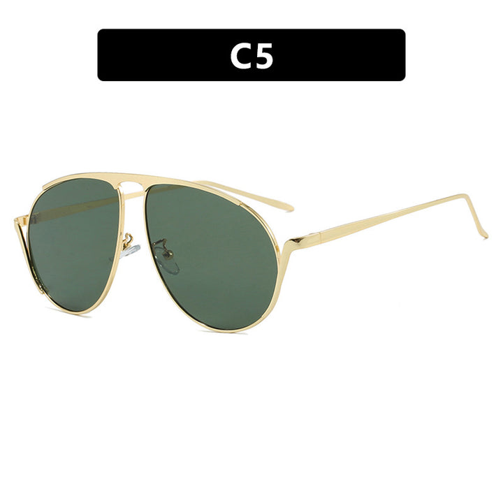 Ladies fashionable pilot sunglasses with polarized lenses and elegant metal frame Stornfield