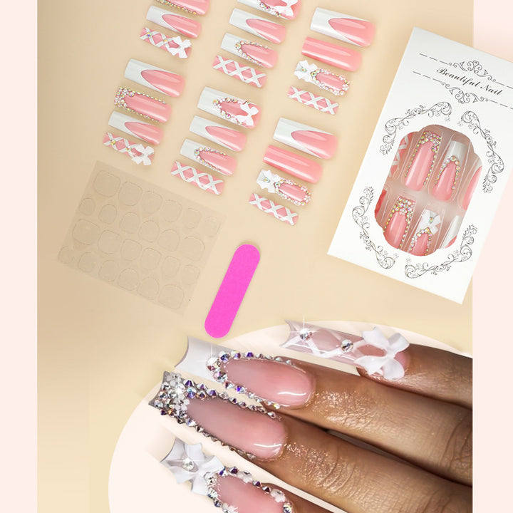 Shiny and creative nail art Stornfield