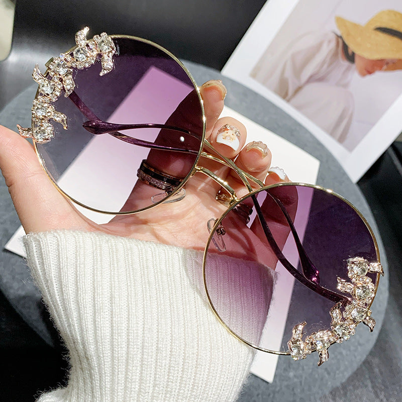 Women's fashion sunglasses with extravagant design and sparkling accents Stornfield