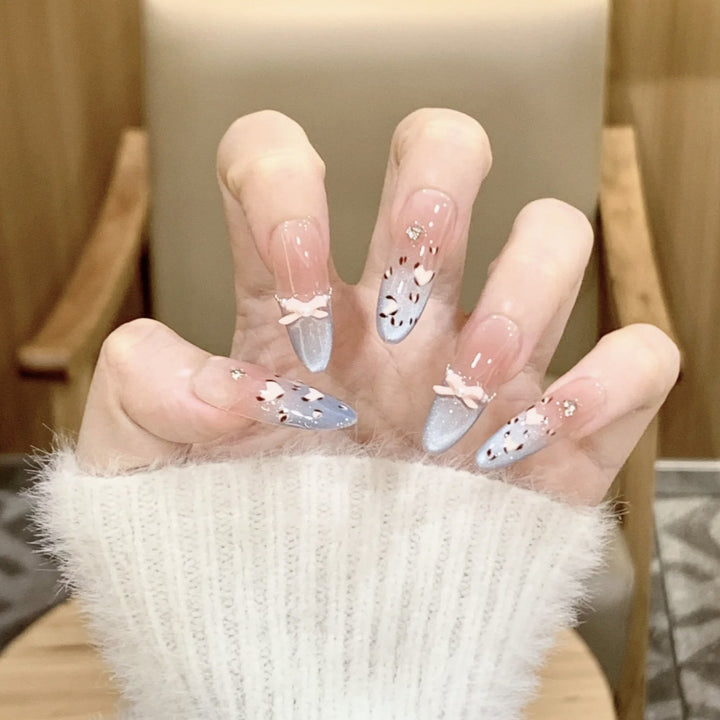 Ombre Stiletto Press-On Nail Set Stornfield