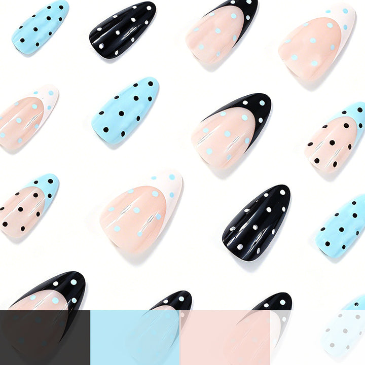 Decorative Polka Dot Nail Enhancements Stornfield
