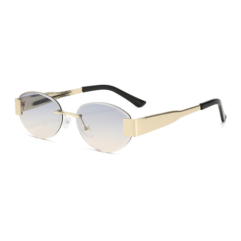 Women's glamorous sunglasses with clear, elegant frame and protective UV filter Stornfield