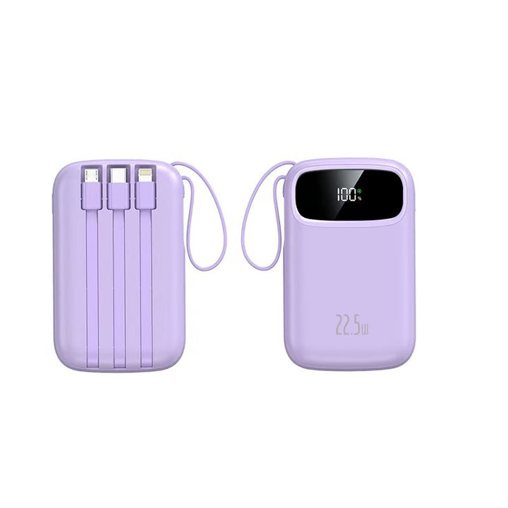 Portable power bank with integrated charging ports Stornfield